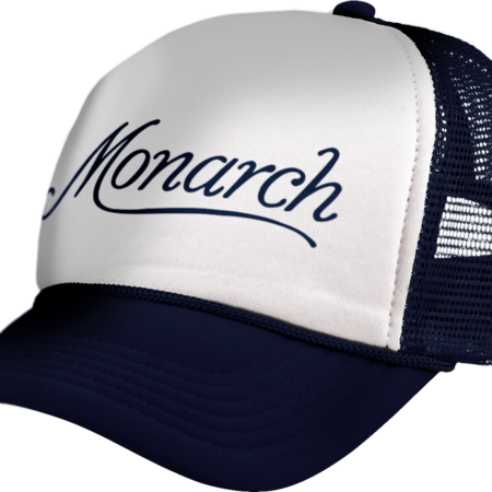 American Sawmill Machinery Co. — Monarch (Navy) — Mesh Hat