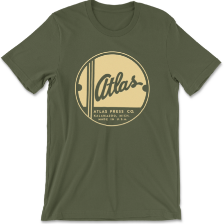 Atlas Press Co. — Emblem (Pale Yellow Clear)