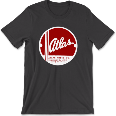 Atlas Press Co. — Emblem (Red & White)